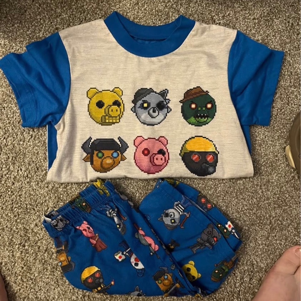 Piggy Shorts Pajamas
